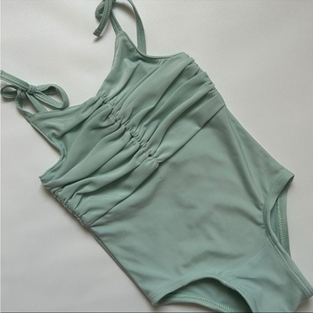 NWT Kate Quinn UPF 50+ Baby Swimsuit Blue One Piece 3-6M 6-9M 12-18M